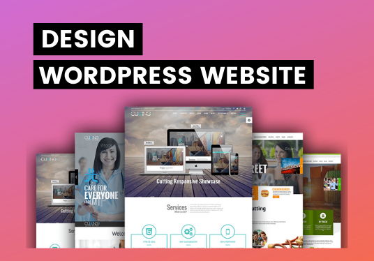 I will Develop a Responsive wordpress website design for your business