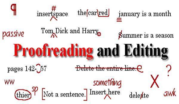 I will expertly proofread and edit your documents and books (from 500 words)