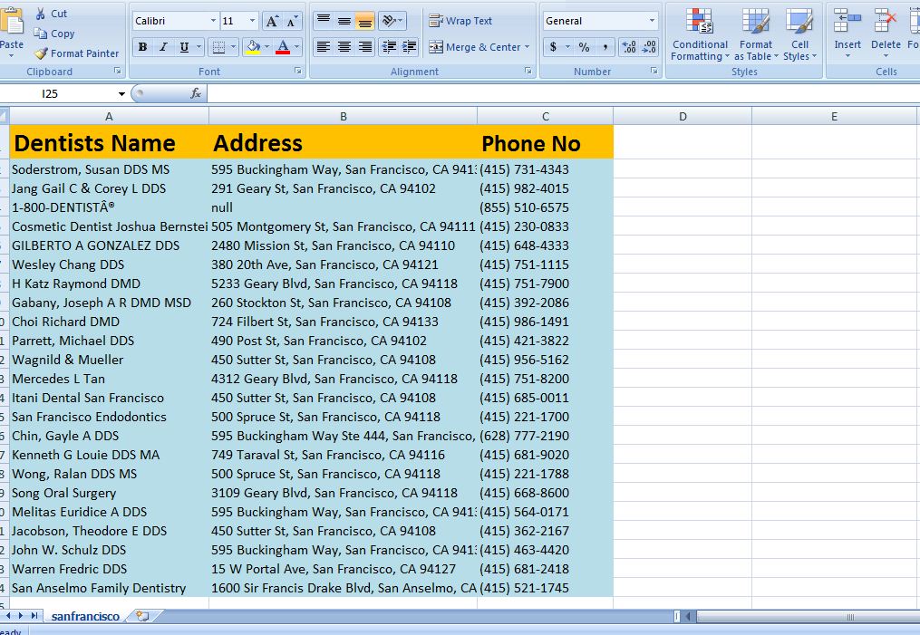 Web Research and Yellow Pages Scraping