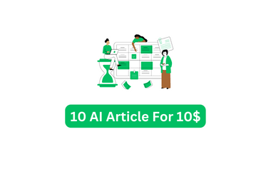 I'll Write 10 blog post using AI