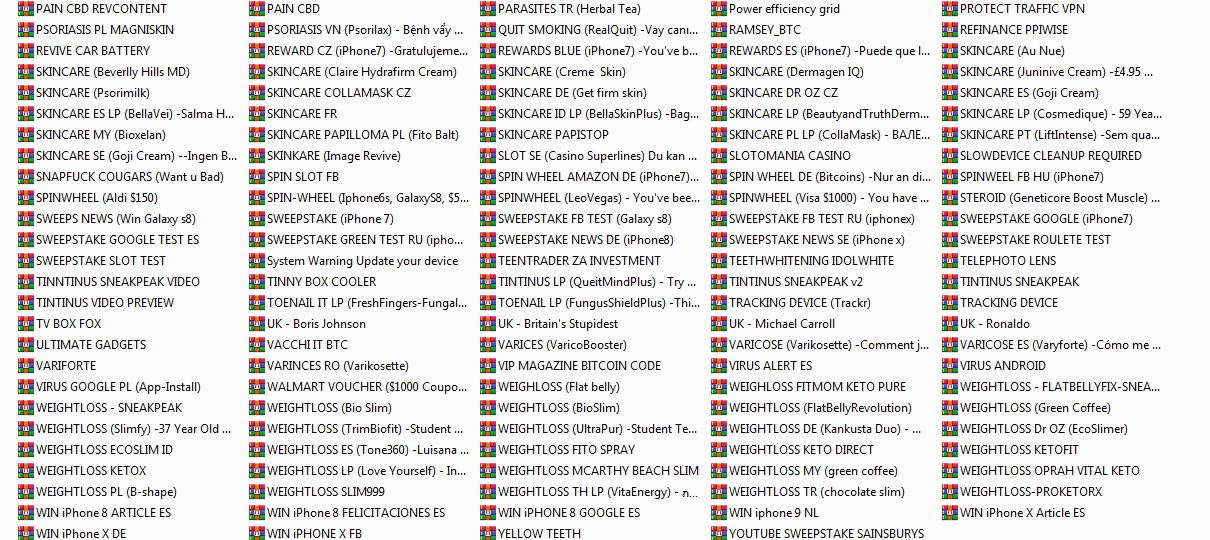 257 Landing page for CPA offers
