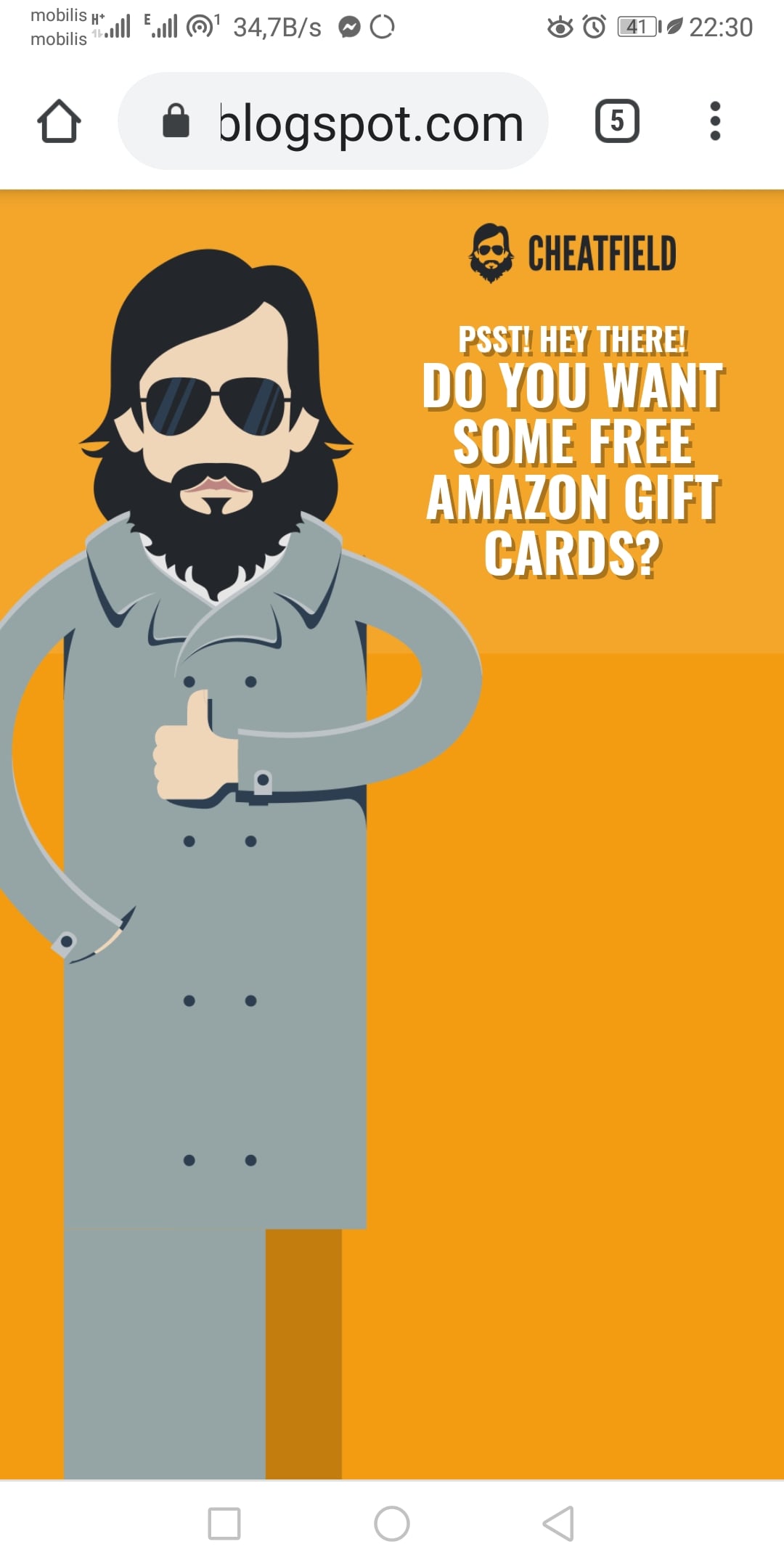 CPA Generator Landing Page Templates &ndash OGAds, CPABuild, CPAGrip (gift cards) for $2