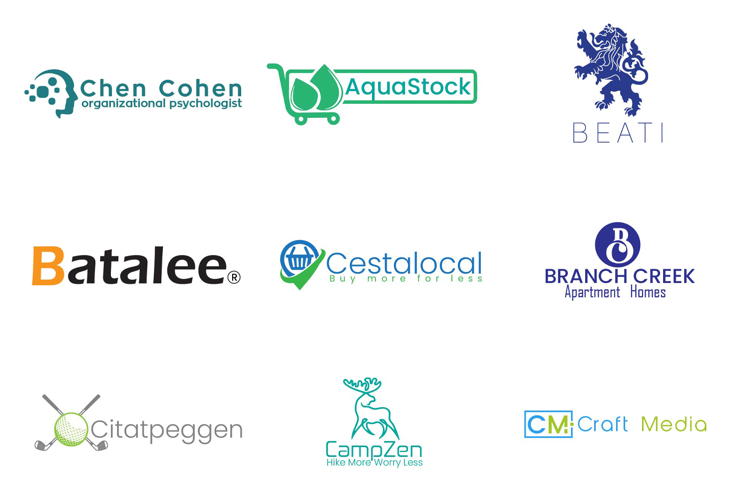 I will design a custom , clean and minimal logo