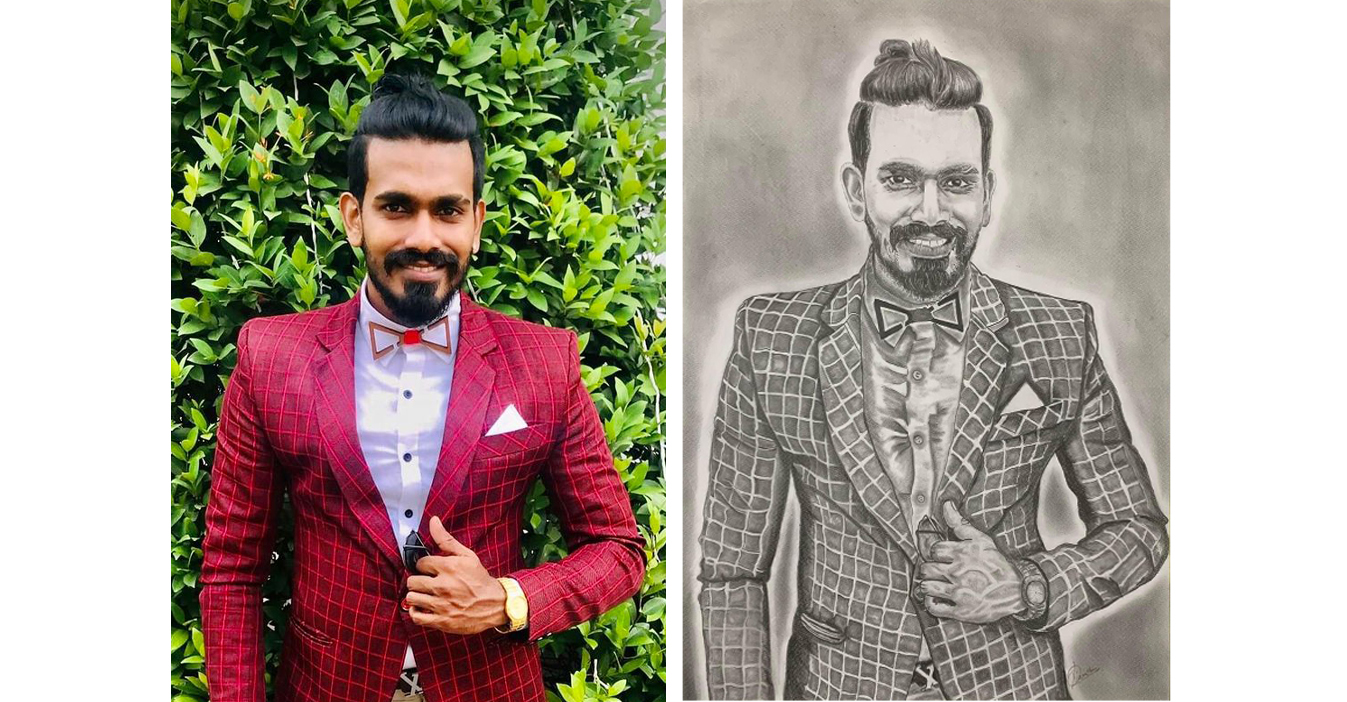 I will draw realistic pencil portrait from a photo in 24 hour