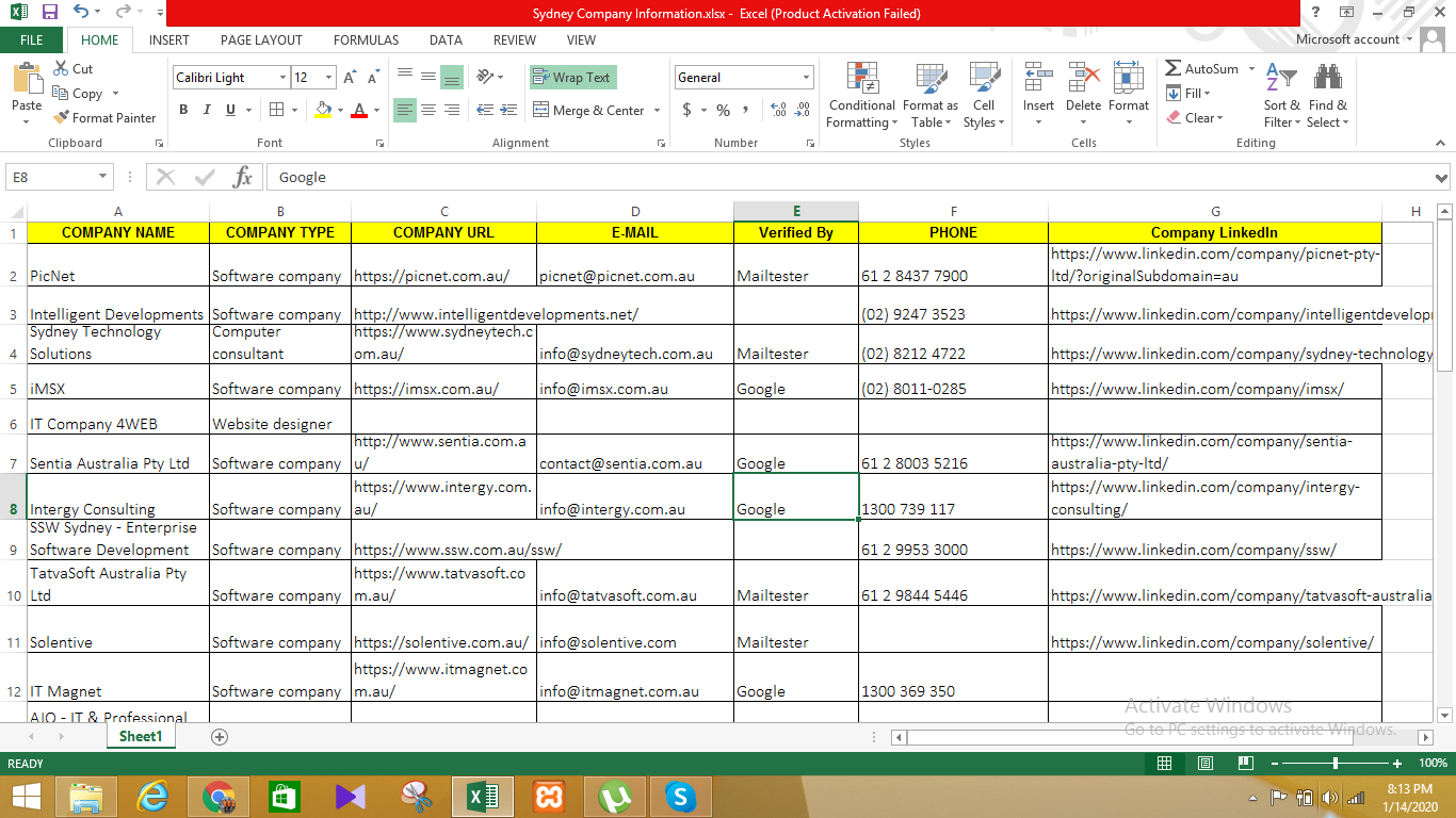 I will do Lead Generation for your Business