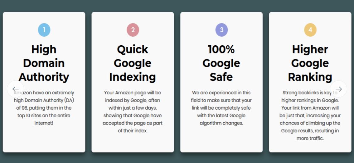 DA96 'Do Follow' Backlink From Amazon 