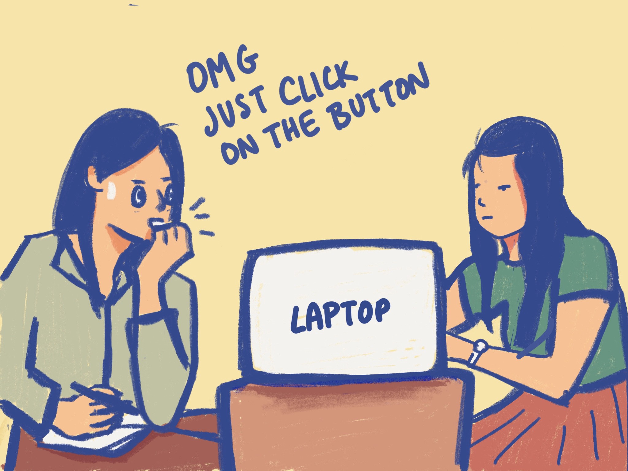 I'm going to make a user test video with 4 possible scenarios