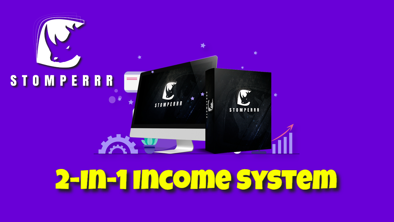 Stomperr 2 in 1 income solution SEO,Optimization Software entry 