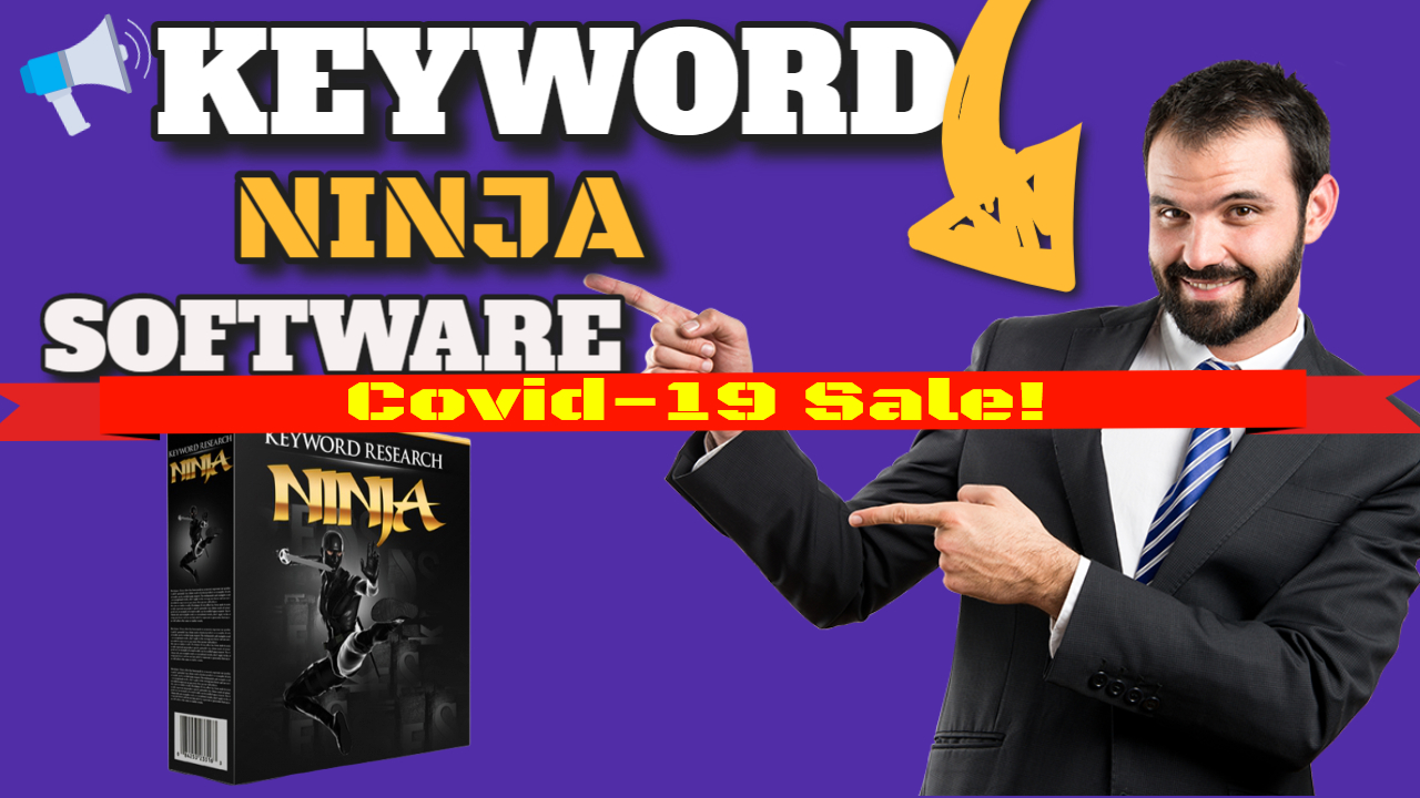 Keyword Ninja Software high searched keywords Covid-19 Sale!