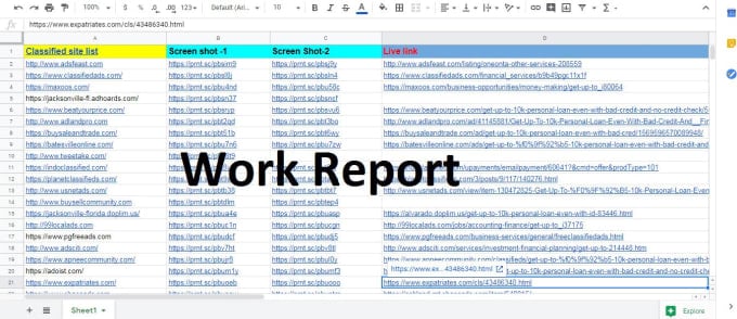 I will post your classified ad to top 100 classified websites
