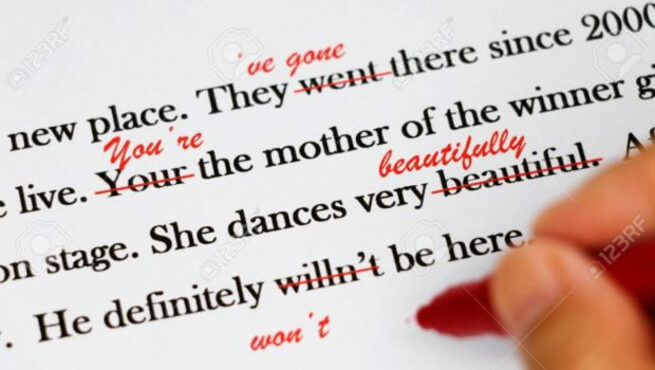 I will proofread and edit your English text and document