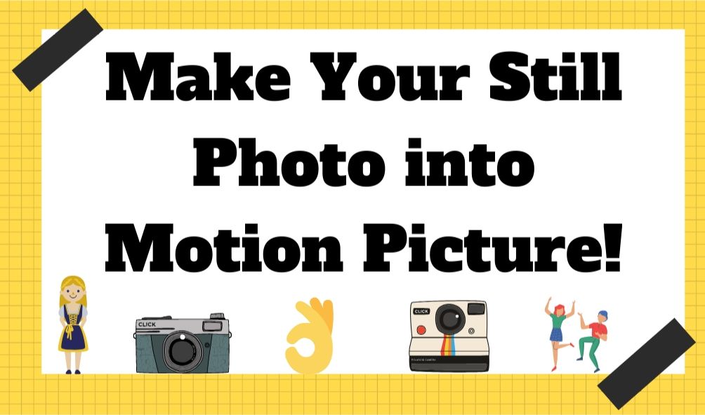 I will animate your still pictures into an alive video