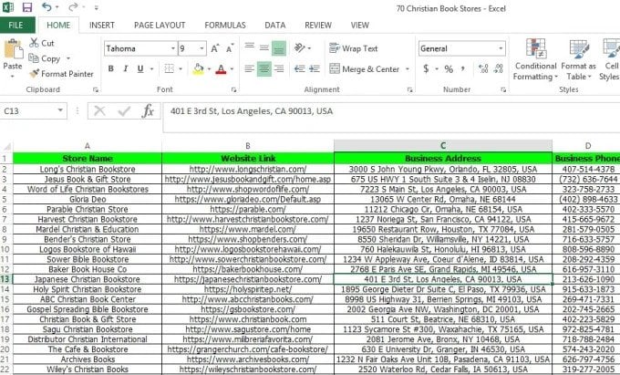 I will complete any type of data entry