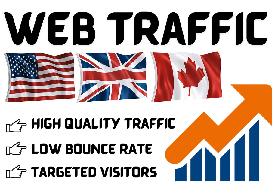 15000 ORGANIC WEBSITE TRAFFIC USA/UK/CA/AU and more for $5 SEOClerks