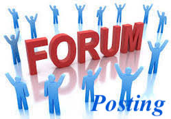 I can do 40 general forum posting for your website 