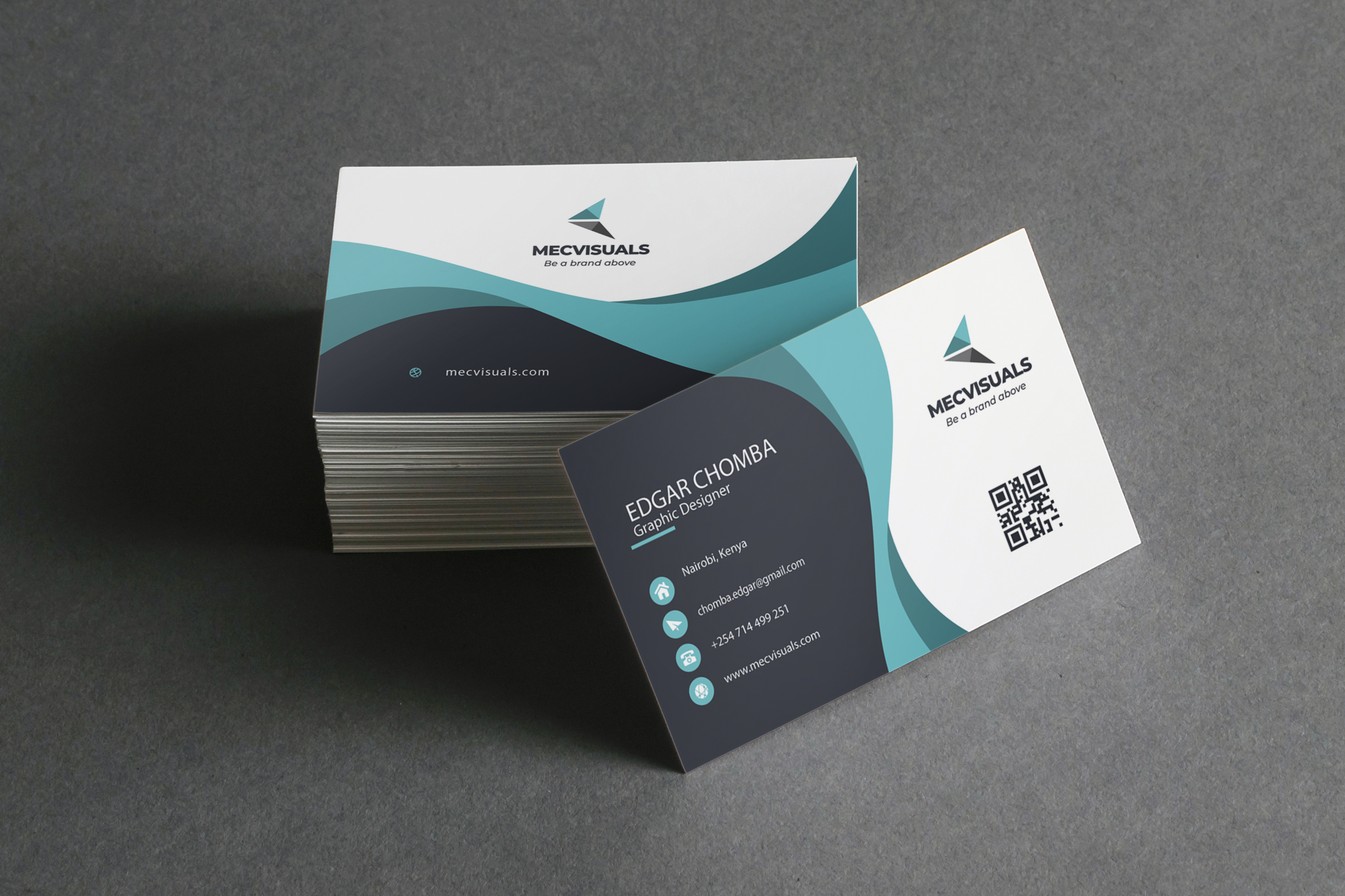 I will design unique minimalist business cards in 24 hours