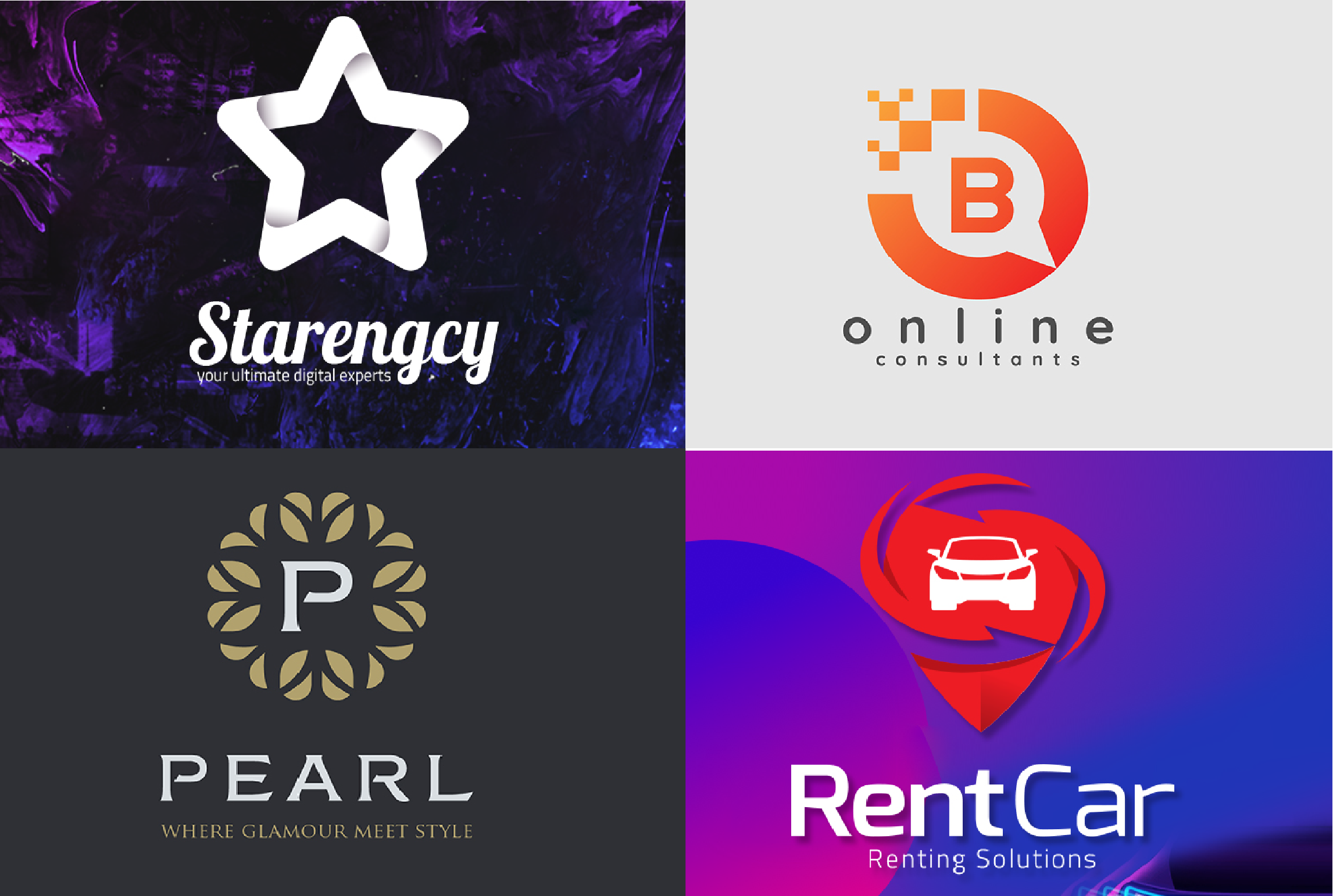 I will design creative minimalist luxury fashion logo