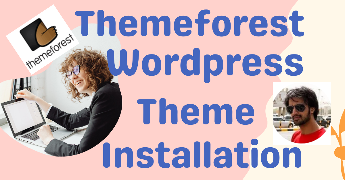 Install Wordpress or any wordrpess theme and setup like its demo and customization 