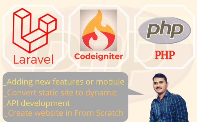fix,develop a web application using php,laravel