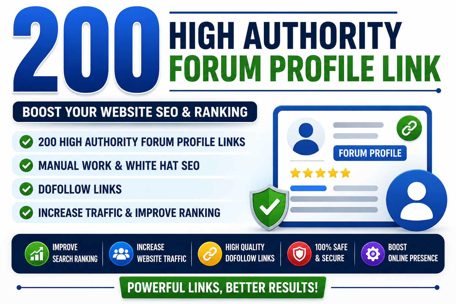 200 High Authority Forum Profile Link