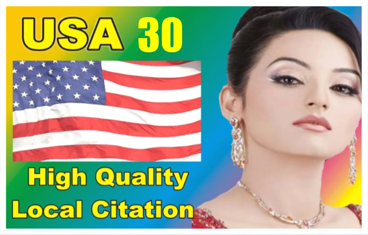 I will do 30 local SEO citations listing and directory submission