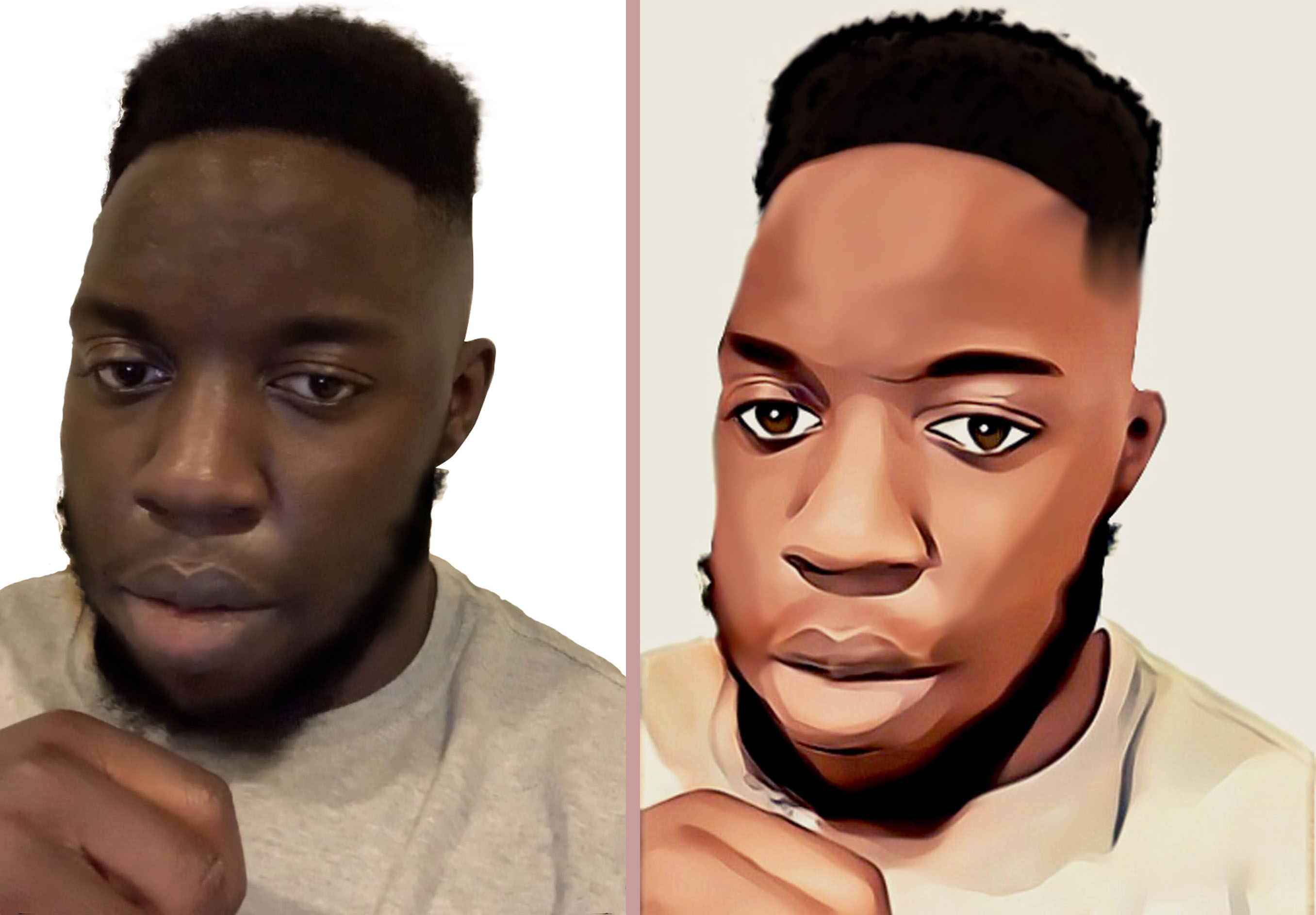 I will draw caricature from your image