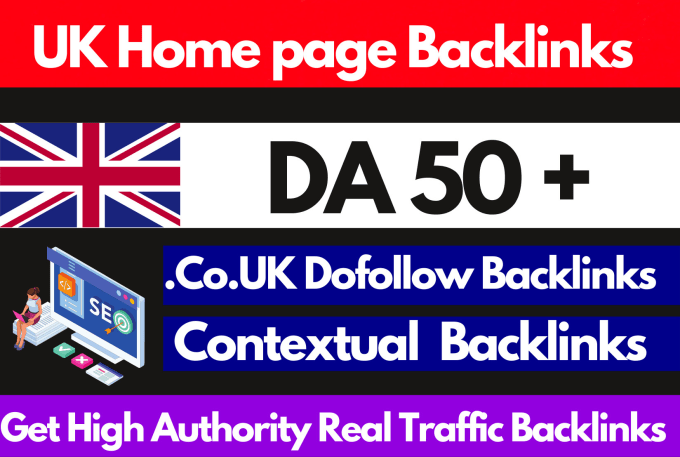 Build 5 PBN. co. UK domains DA 70+ PA 40+ 0 spam score HIGH Quality HomePage Do follow Backlinks