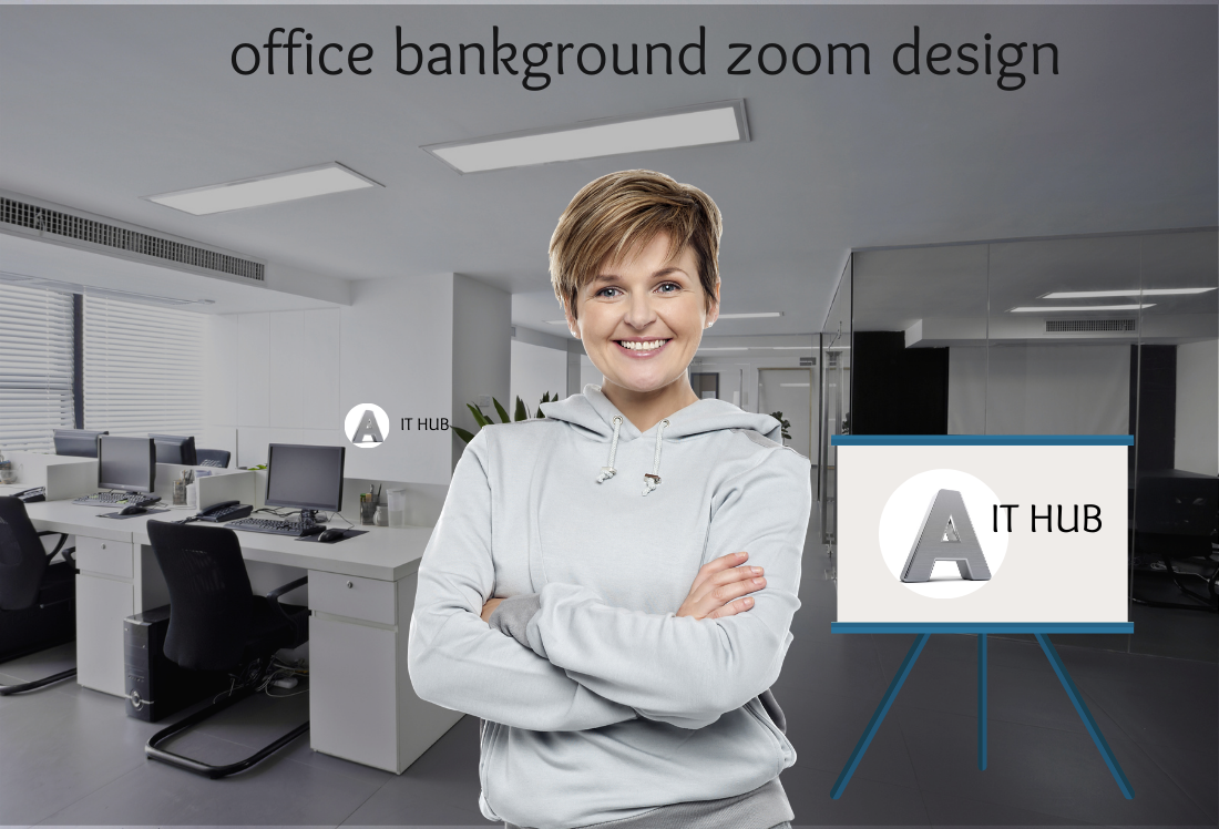 I will design customized zoom virtual backgrounds for you