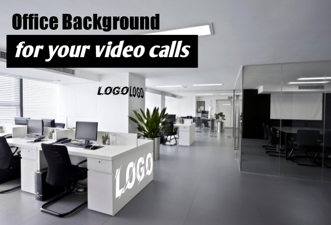 I will design customized zoom virtual backgrounds for you