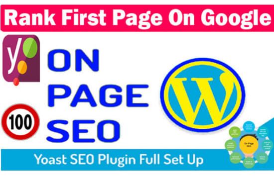 I will do Wordpress On Page SEO with Yoast SEO Plugin