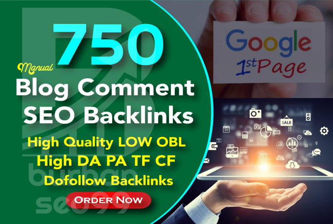 I will 750 powerfull dofollow blog comments seo link building backlinks google ranking