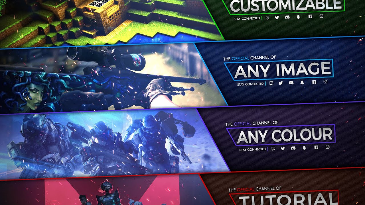 Youtube banner design at a decent price within 24h!!!