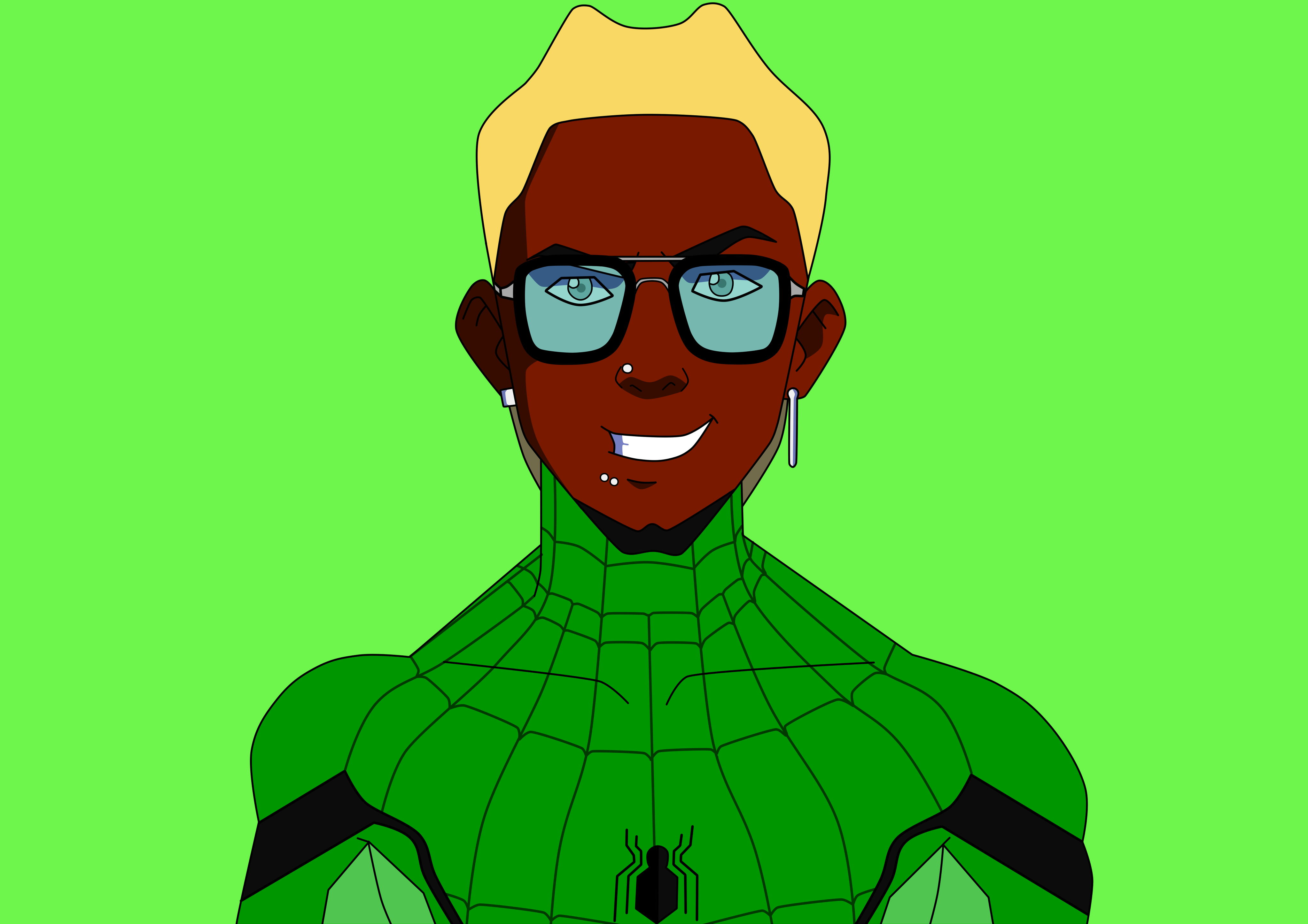 I will draw you in any cartoon/animated style 