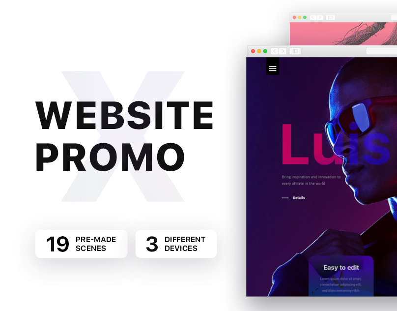 I will do amazing website promotion video in 24 hours