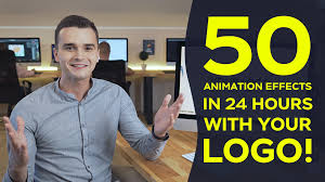 I will do 50 animation videos with your logo