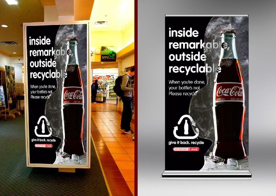 Design a pull up / roll up banner with unlimited revisions