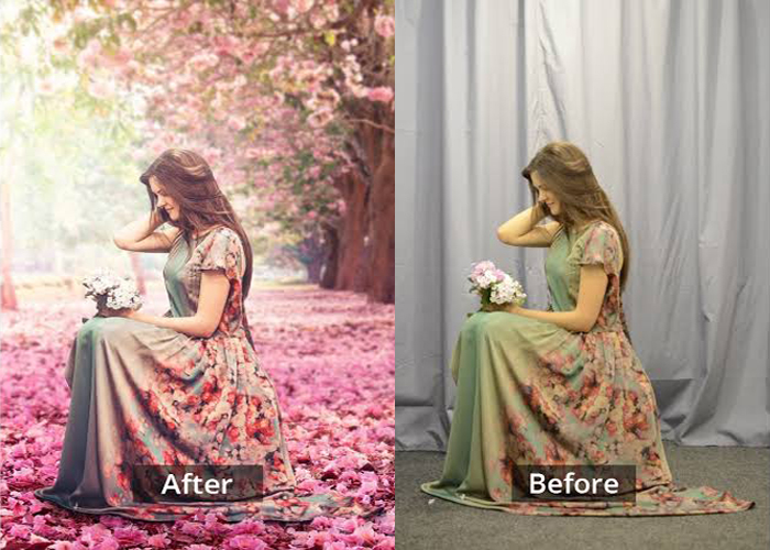 I do photoshop editing and cover page and business card work