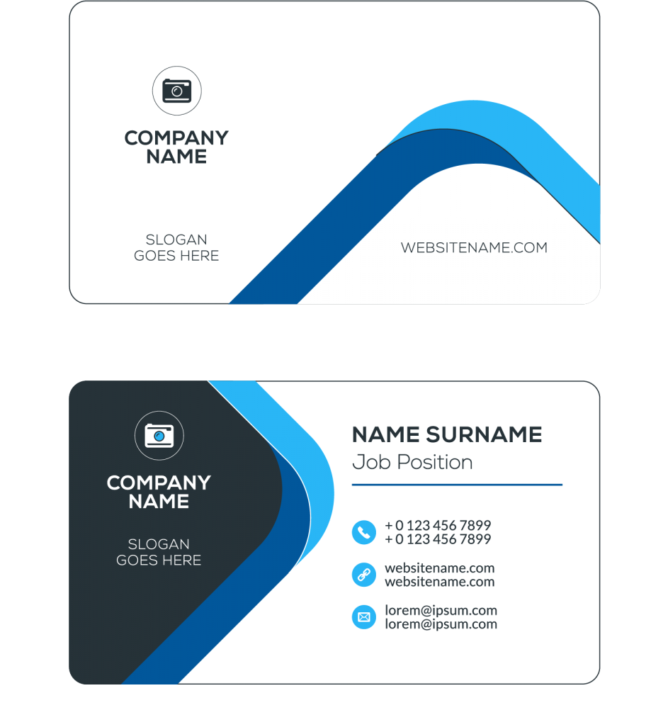 Just leave a brief description of your business and we'll create your business card for you 