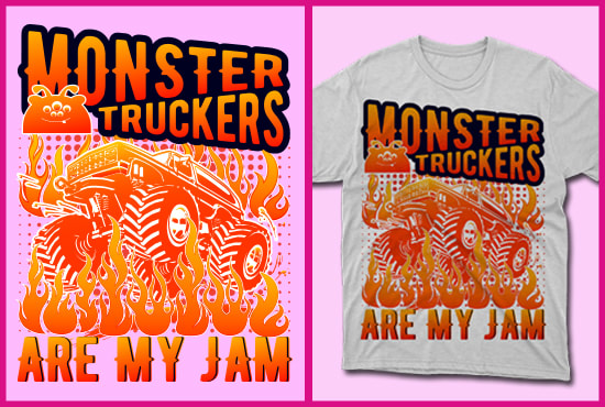 Create Professional and Creative T-shirt Design Within 24 Hours