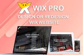 I will design wix website or redesign wix website