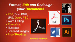 I will edit PDF documents, modify, alter scanned jpg, pdf texts and data