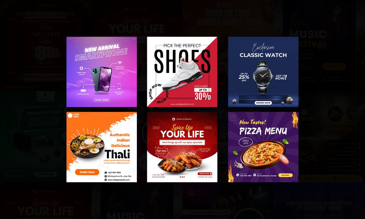 I wll create attractive social media posts and advertising