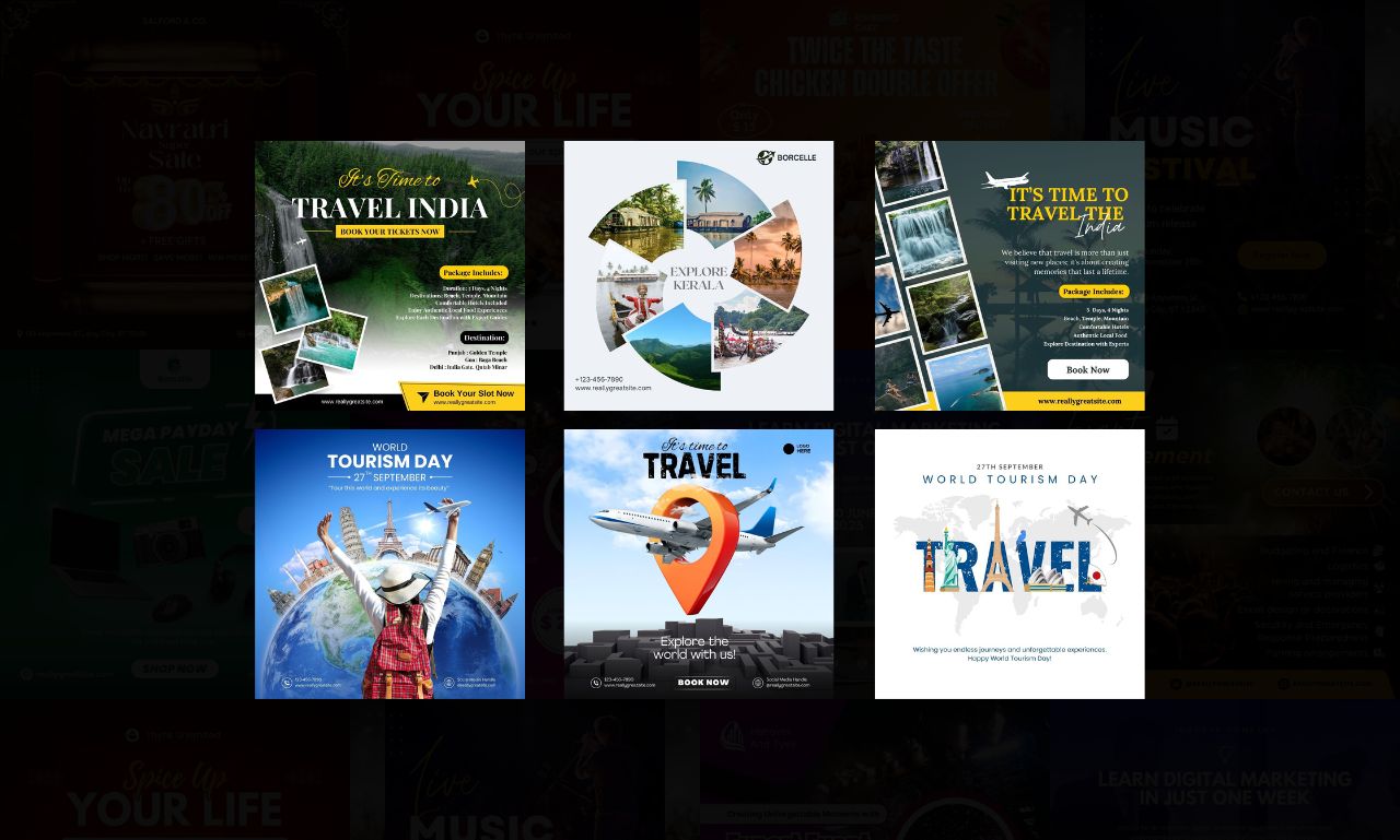 I wll create attractive social media posts and advertising