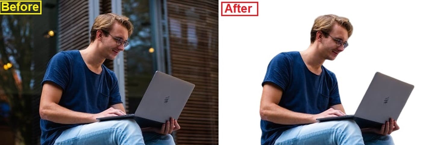 I will remove background of 30 Images or Photos