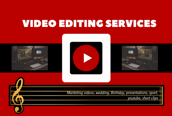 I Will Edit Any Video Profesionally For Social Network ,Youtube BEST VIDEO EDITOR