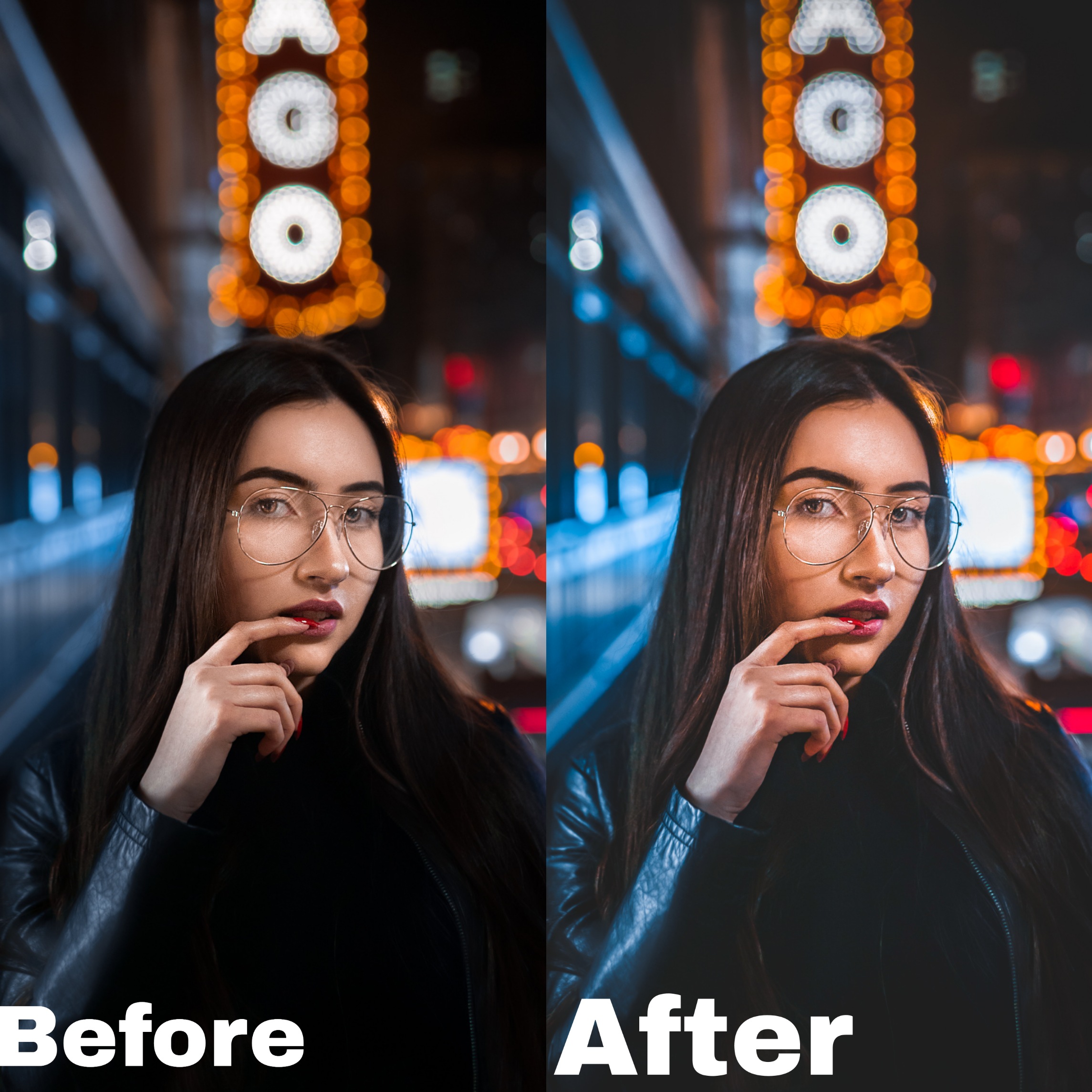 Photo enhancing and retouching 