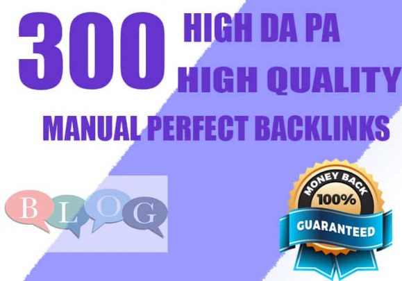 I will do 300 blogcomments high DA PA High Quality Manual Perfect Backlinks