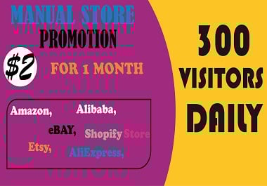 will do promotion, marketing and drive traffic store