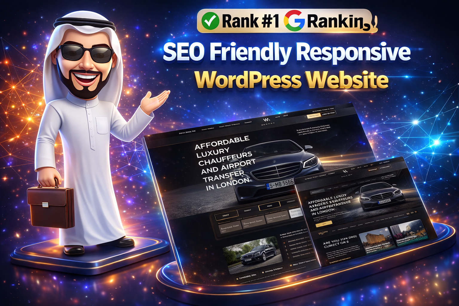 Create SEO Friendly Responsive Wordpress Website to Fast Rank