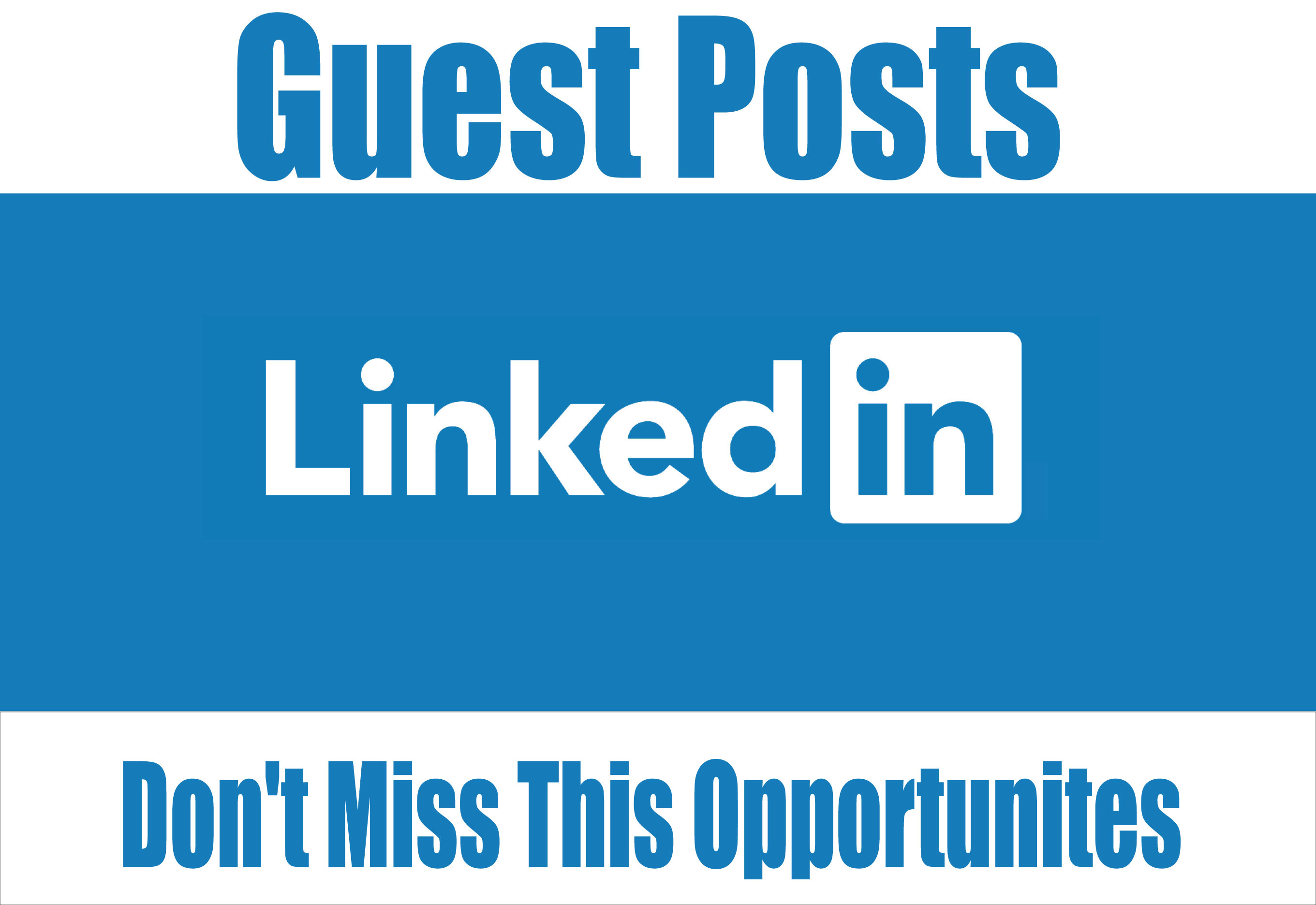 Write And Publish Guest Post On Linkedin High DA 98 For 5 SEOClerks